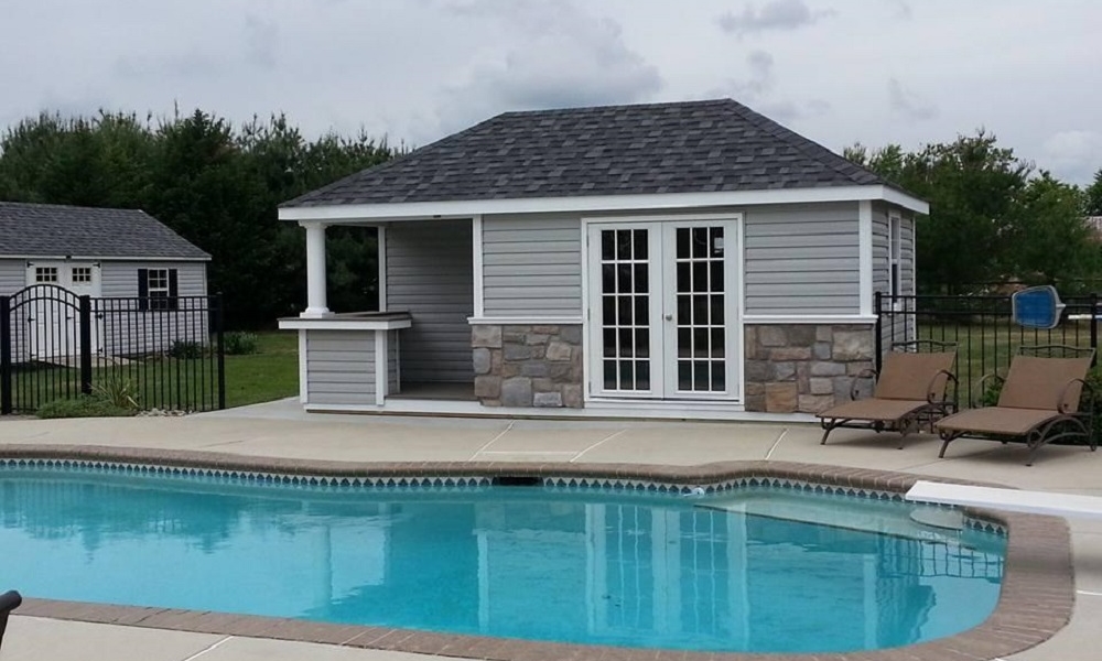 Pool Sheds and Pool Houses | Pleasant Run Structures