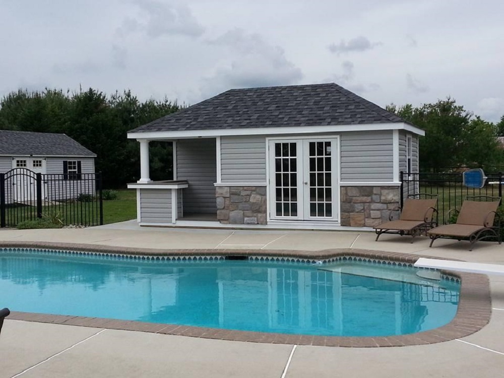 Pool Sheds And Pool Houses Pleasant Run Structures