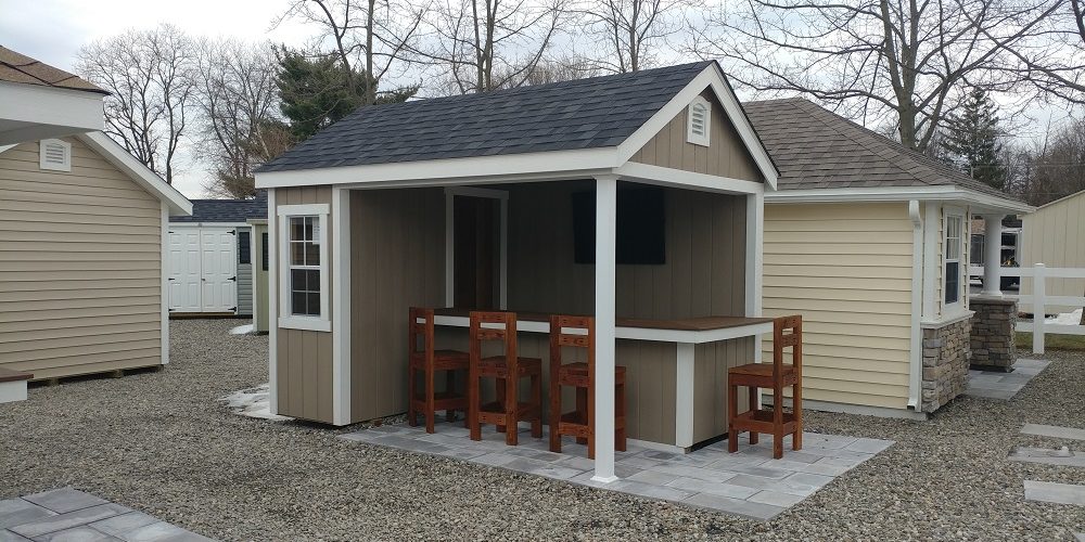 Pleasant Run Structures New Jersey Amish pool houses in New Jersey