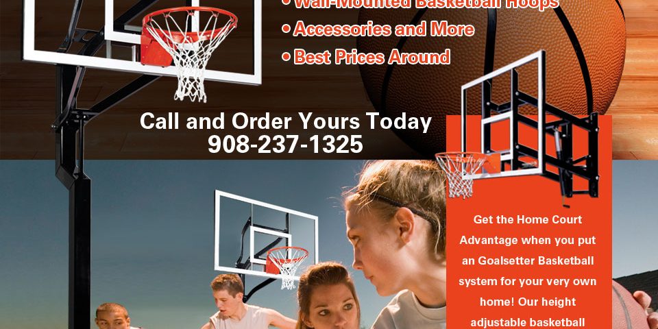 Pleasant Run Goalsetter basketball hoops