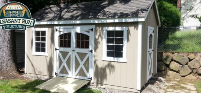 Pleasant Run Structures New Jersey Amish Storage Building in New Jersey 2