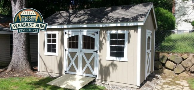Pleasant Run Structures New Jersey Amish Storage Building in New Jersey