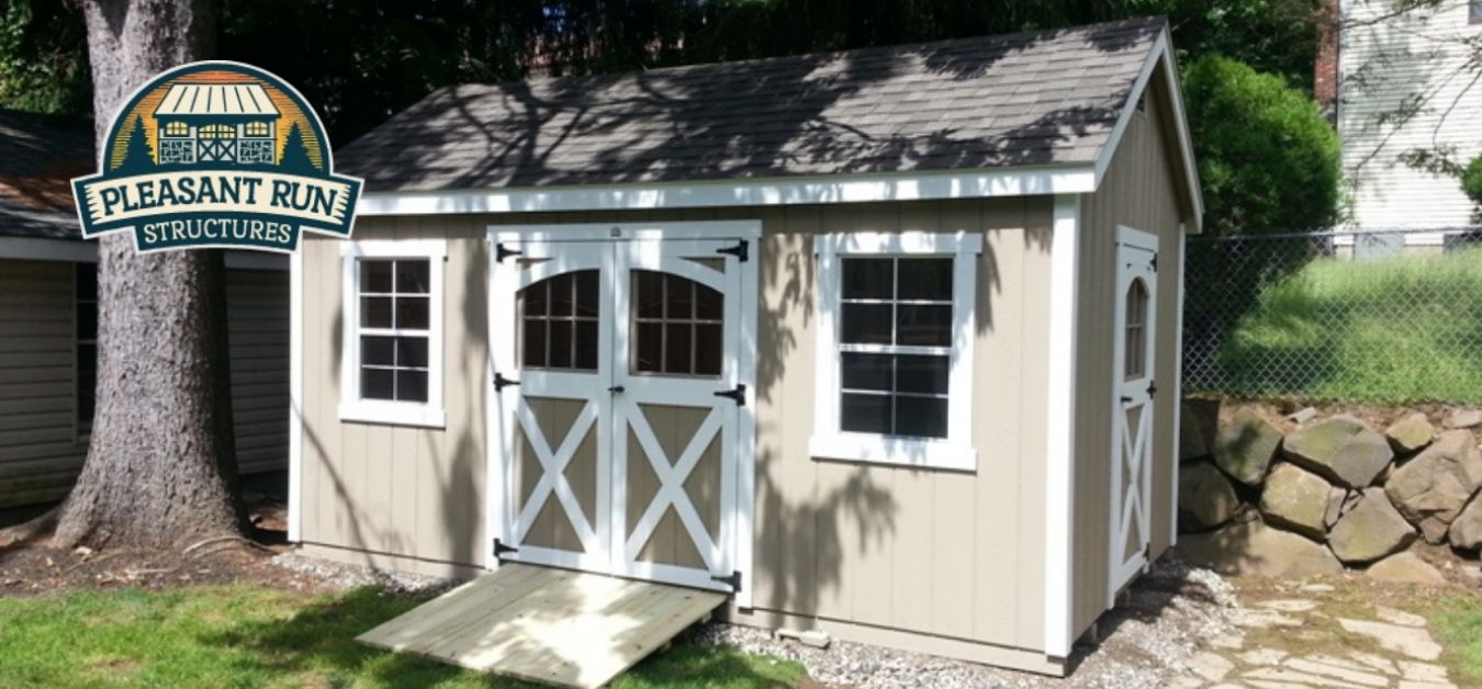 Pleasant Run Structures New Jersey Amish Storage Building in New Jersey