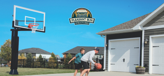 Outdoor basketball systems