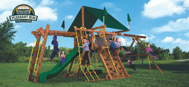 Safe swing sets for children
