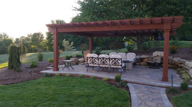 Custom Wooden Pergolas