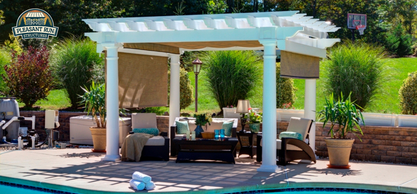 Pleasant Run Structures Amish Pergola NJ