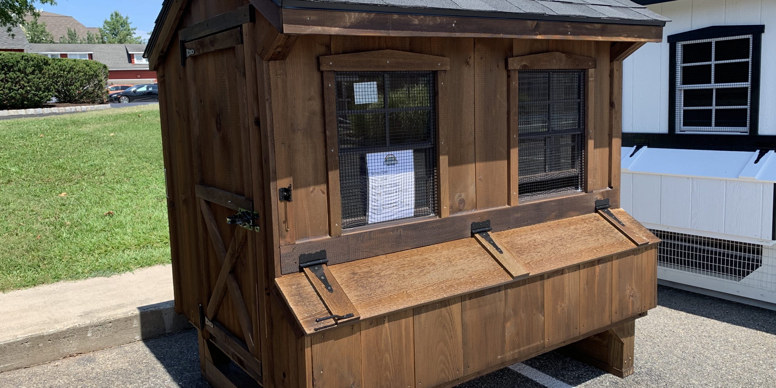 Custom chicken coops