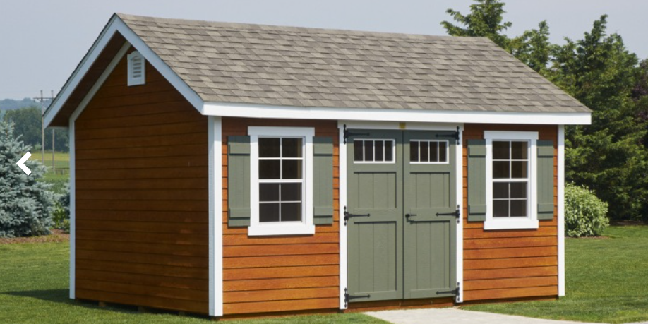 Pleasant Run Structures Flemington Amish Storage Building