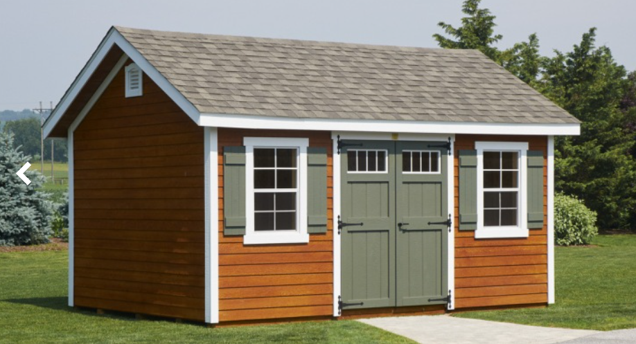 Pleasant Run Structures Flemington Amish Storage Building