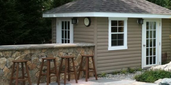 Pleasant Run Structures Flemington Amish pool house