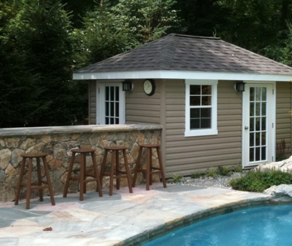 Pleasant Run Structures Flemington Amish pool house