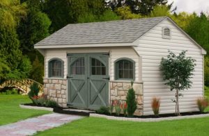 Amish sheds.