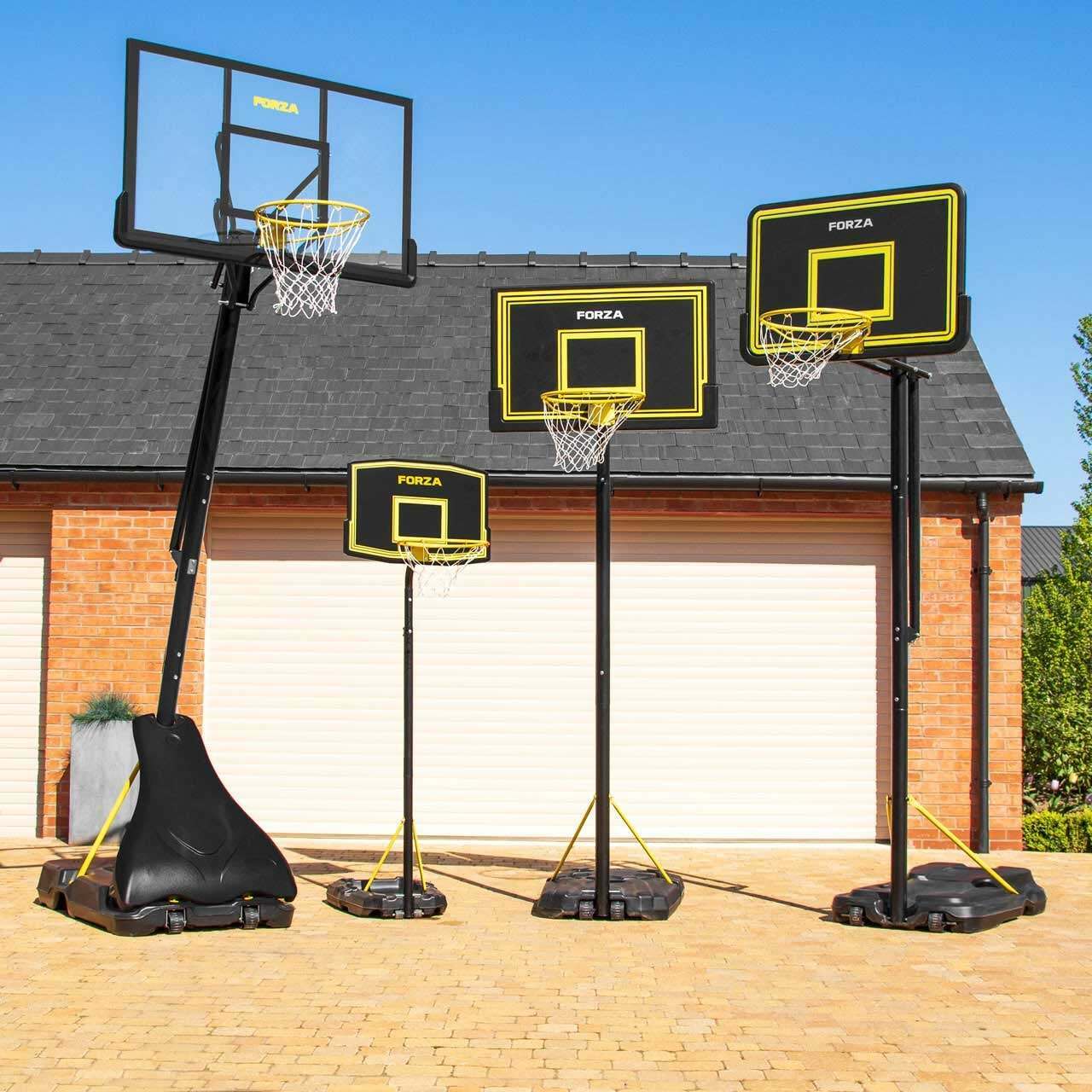 Basketball goals and systems