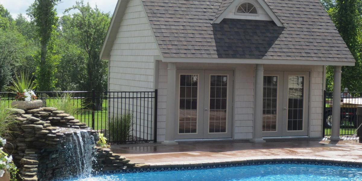 Pool house construction services