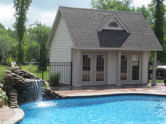 Pool house construction services
