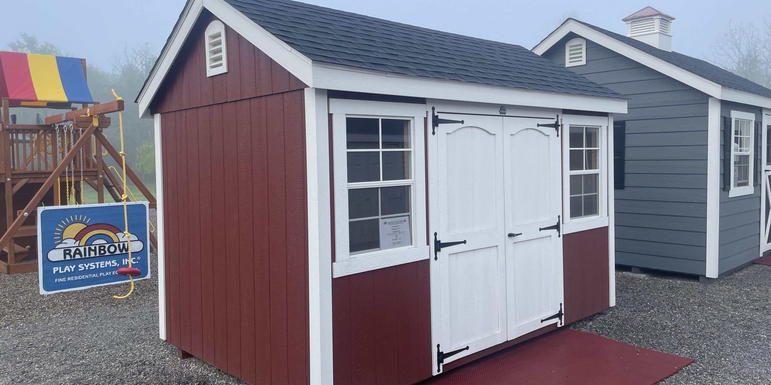 Outdoor structures with quick delivery