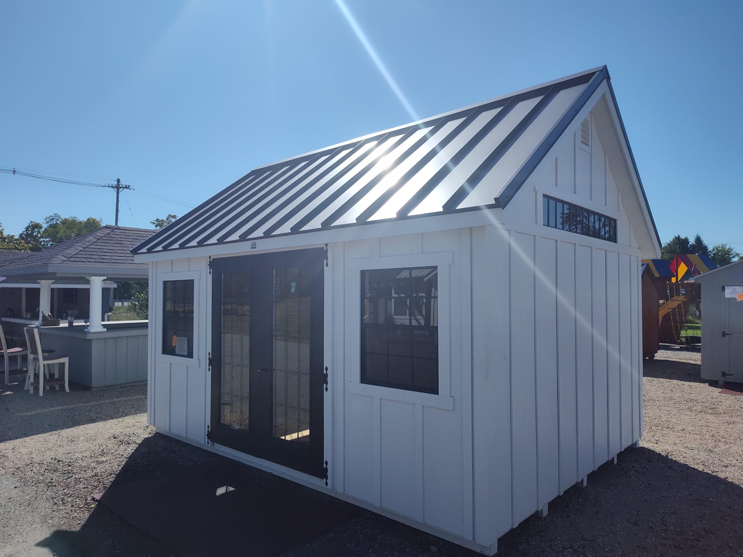 Weather-resistant outdoor structures