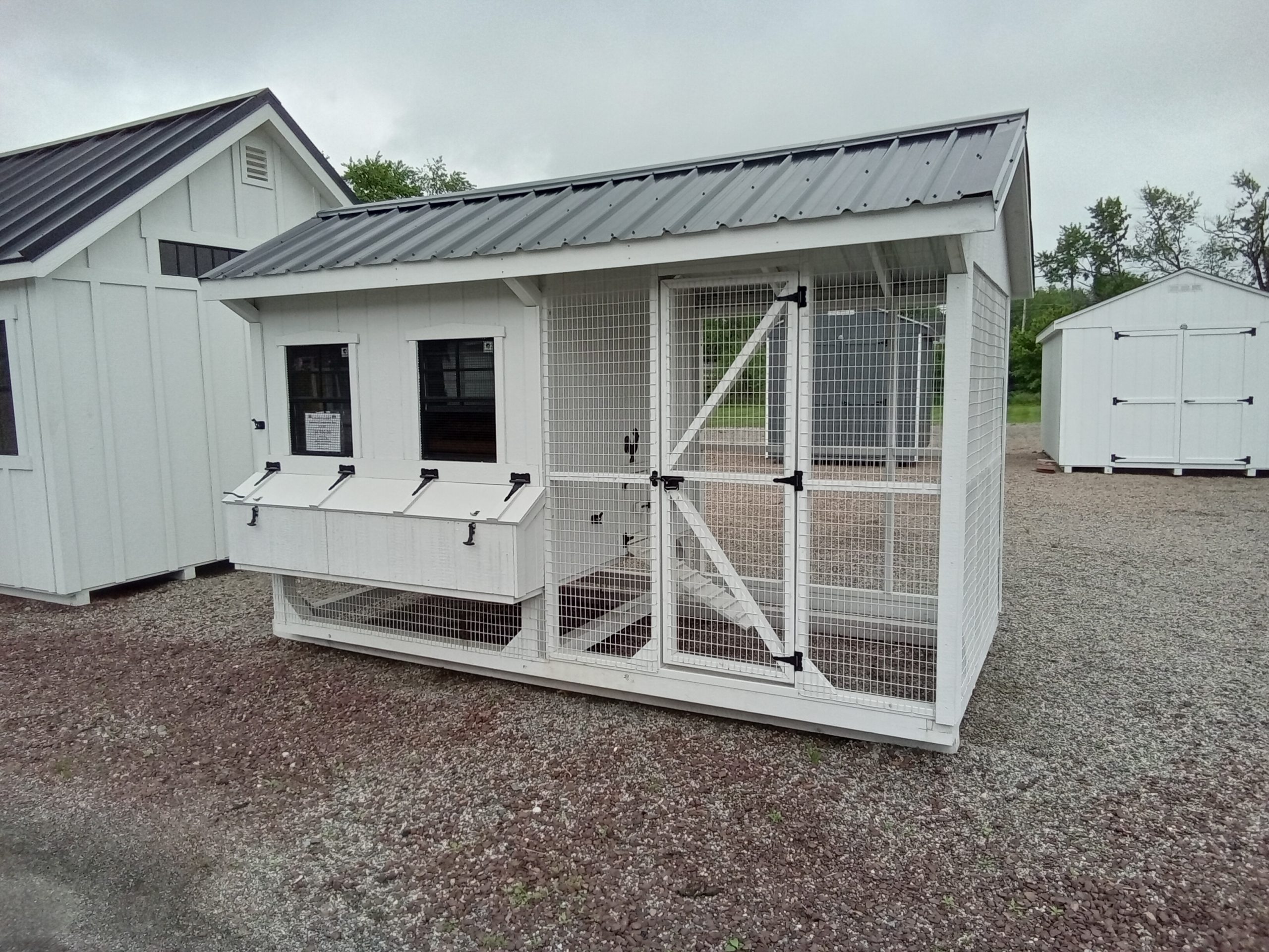 6×12 Chicken Coop | Pleasant Run Structures