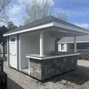 Outdoor structures with quick delivery